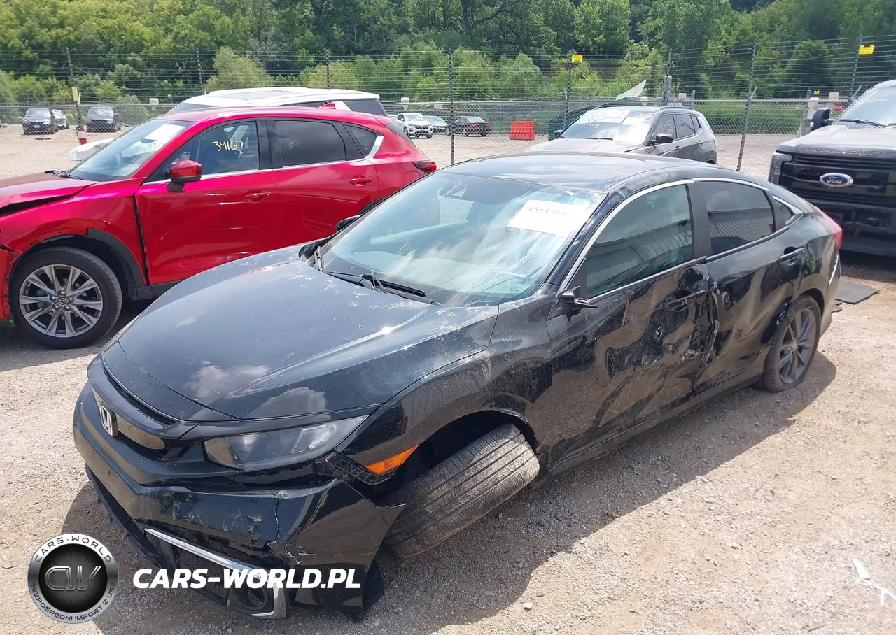 2019 Honda Civic Ex-L VIN:19XFC1F73KE006638 - 2