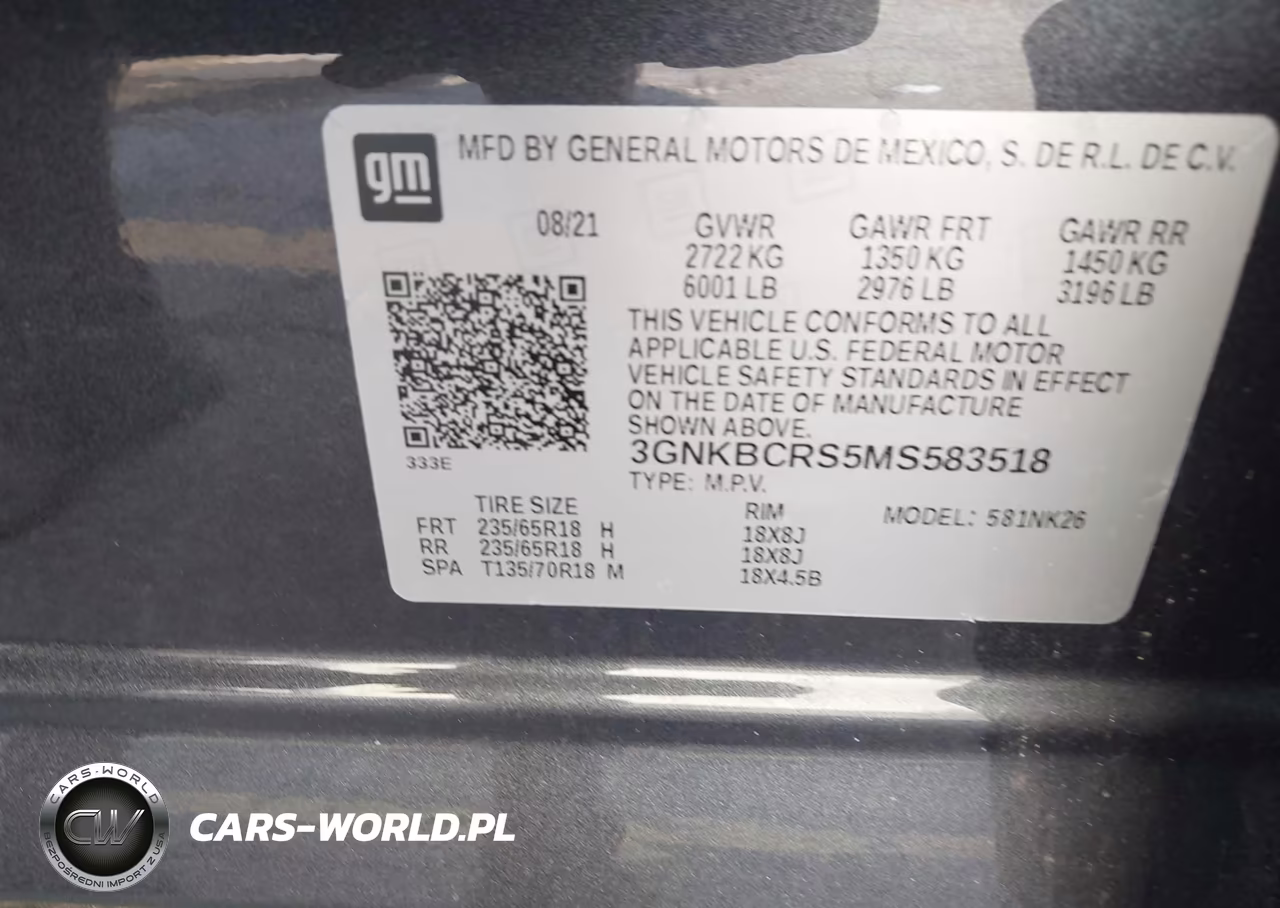 2021 Chevrolet Blazer Fwd 2Lt VIN:3GNKBCRS5MS583518 - 9