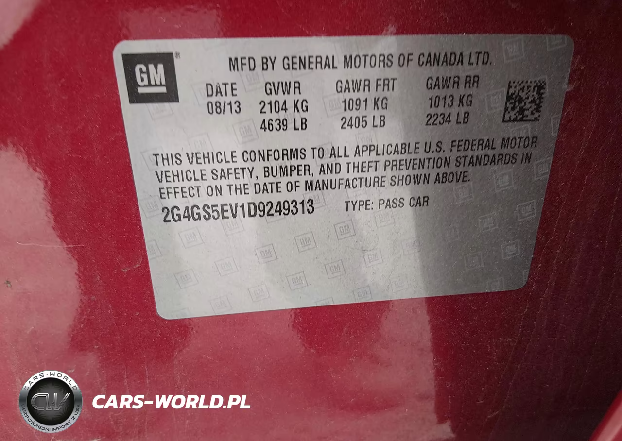 2013 Buick Regal Turbo - Premium 1 VIN:2G4GS5EV1D9249313 - 9