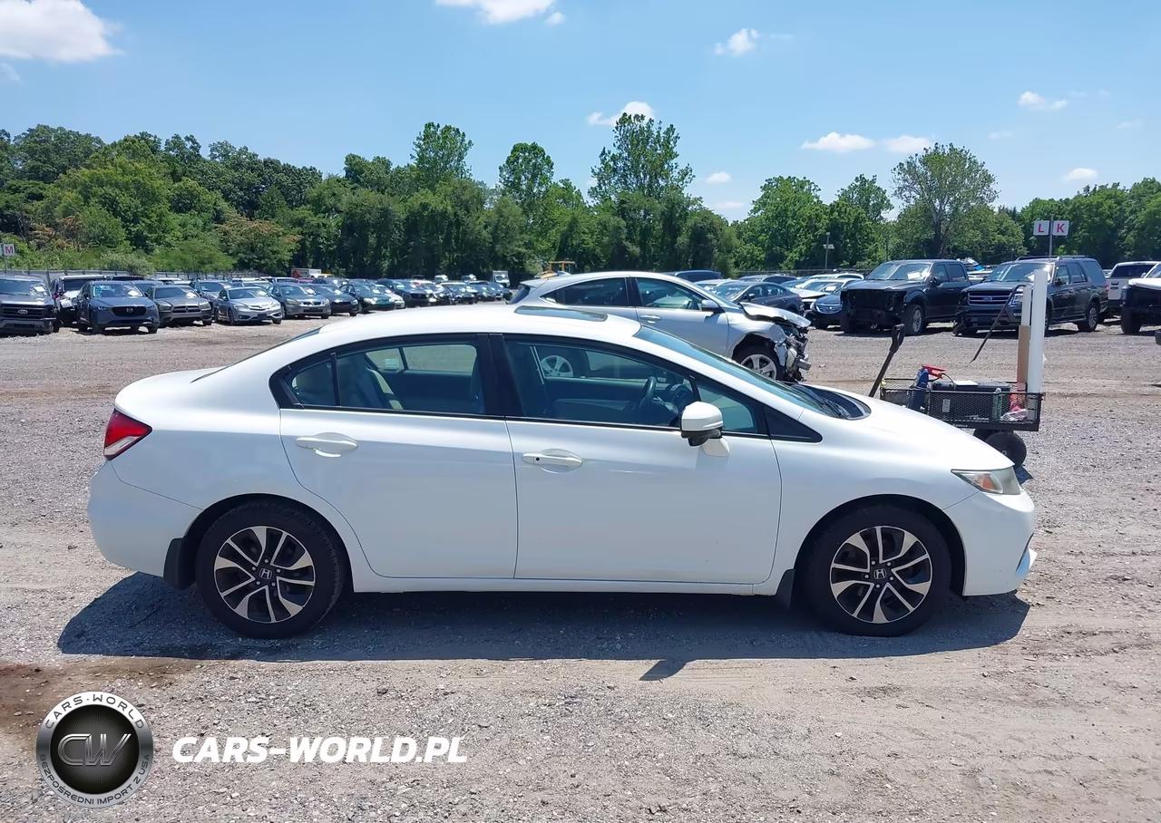 2015 Honda Civic Ex VIN:19XFB2F85FE228198 - 13