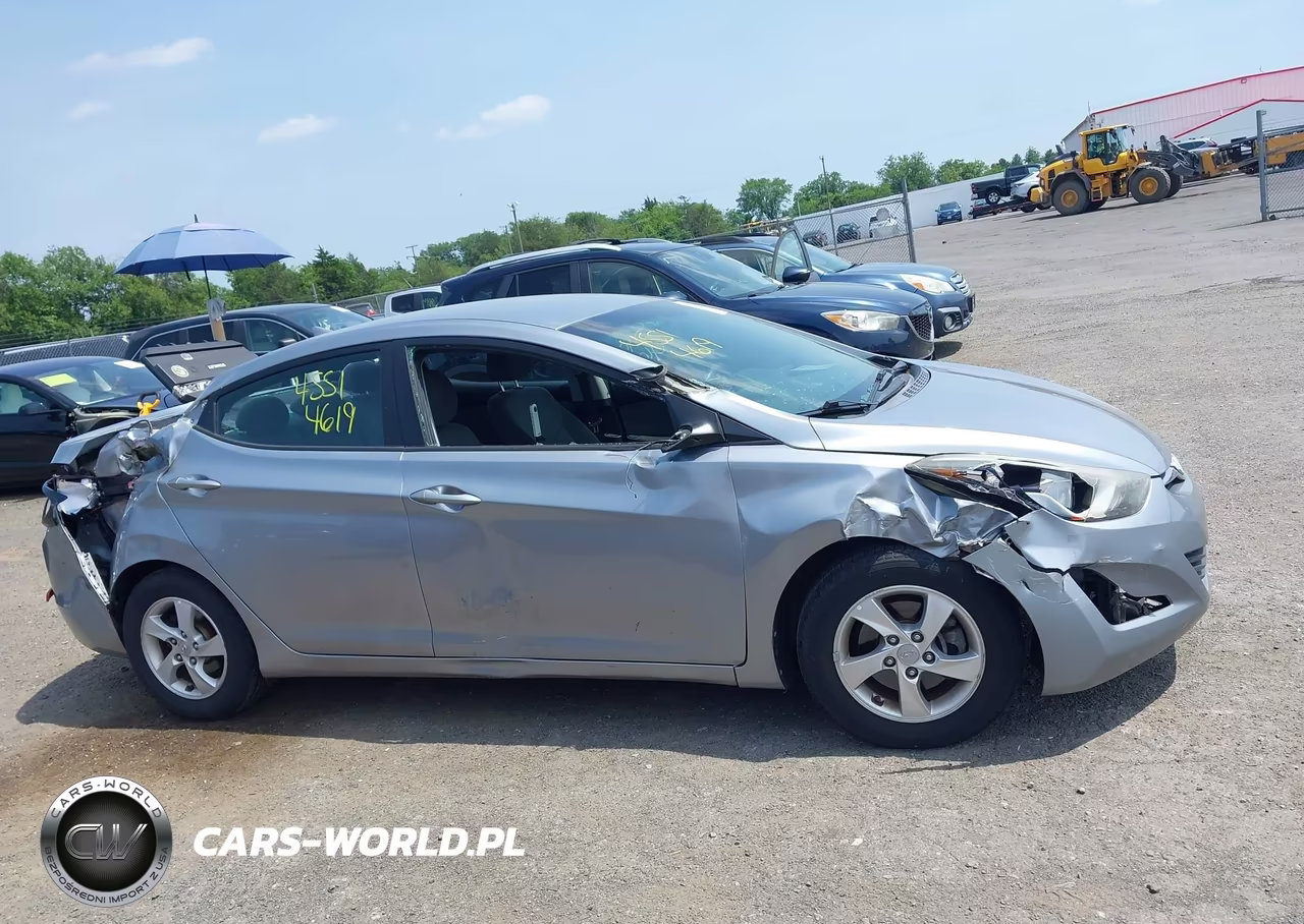 2015 Hyundai Elantra Se VIN:5NPDH4AE3FH550395 - 12