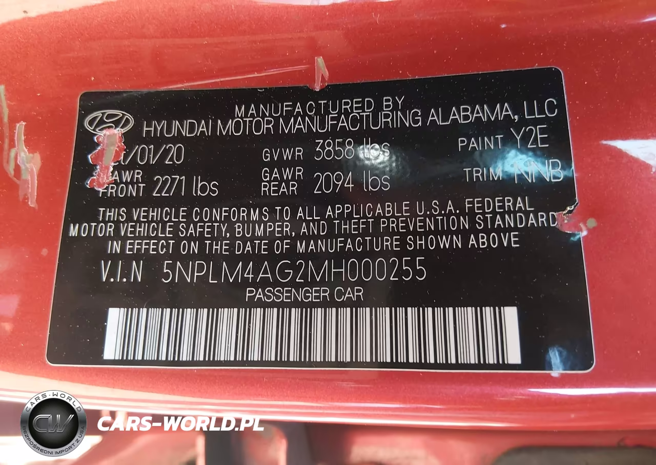 2021 Hyundai Elantra Sel VIN:5NPLM4AG2MH000255 - 9