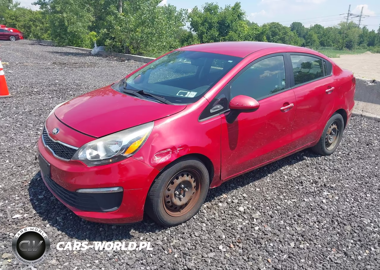 2016 Kia Rio Ex VIN:KNADN4A39G6600717 - 2