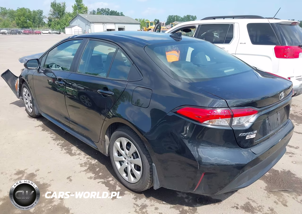 2022 Toyota Corolla Le VIN:5YFEPMAE8NP386165 - 3