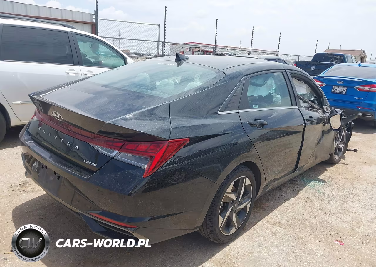 2021 Hyundai Elantra Limited VIN:KMHLP4AG7MU169888 - 4