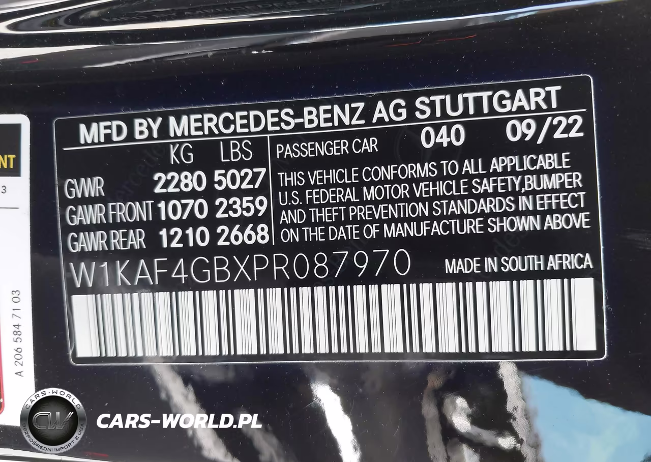 2023 Mercedes-Benz C 300 Sedan VIN:W1KAF4GBXPR087970 - 9