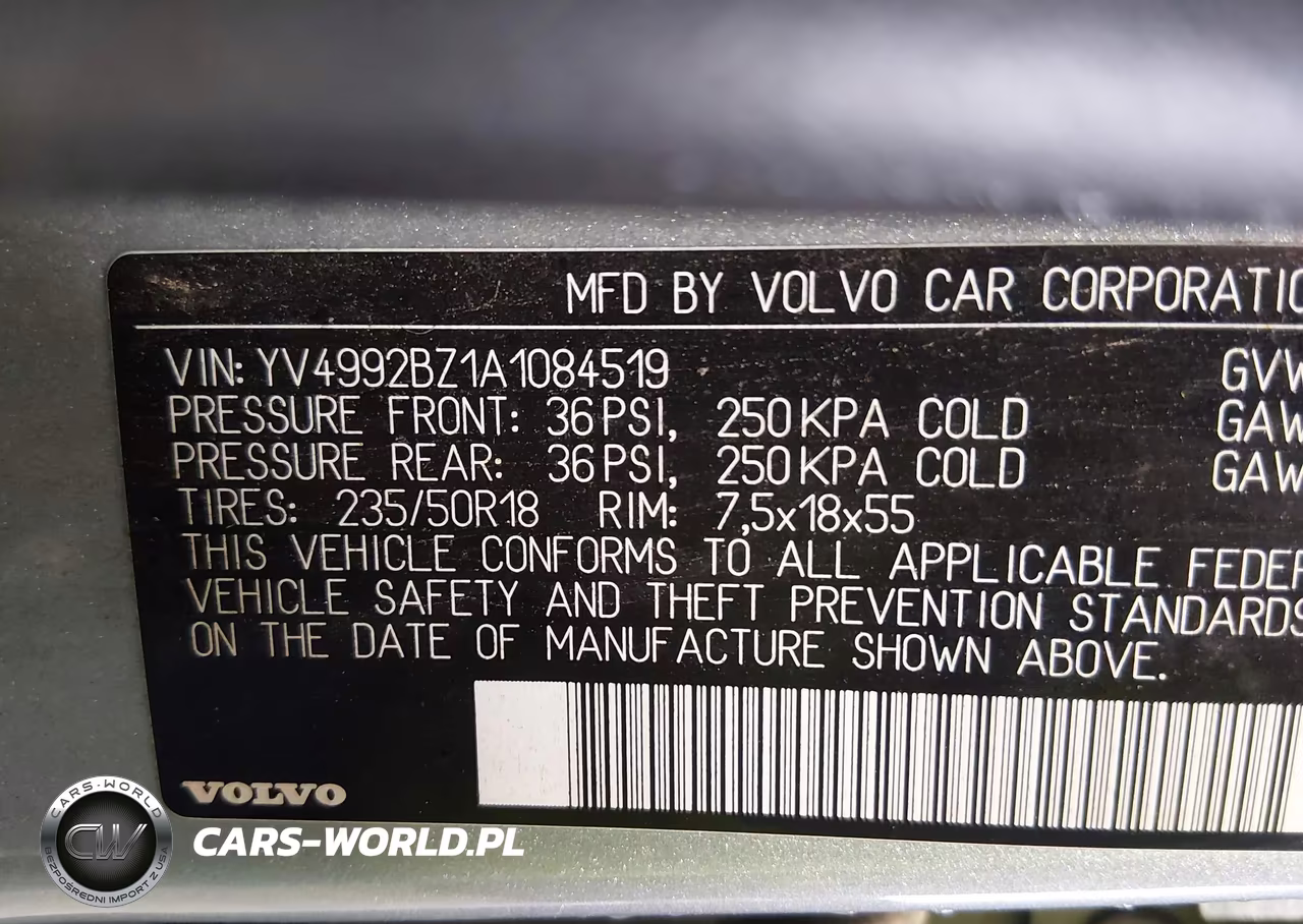 2010 Volvo Xc70 T6 VIN:YV4992BZ1A1084519 - 9