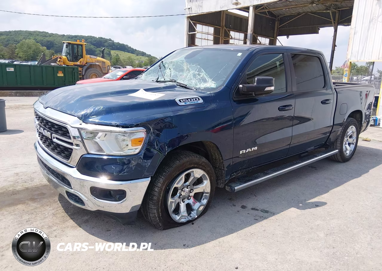 2022 Ram 1500 Big Horn 4X4 5'7 Box VIN:1C6RRFFGXNN179654 - 2