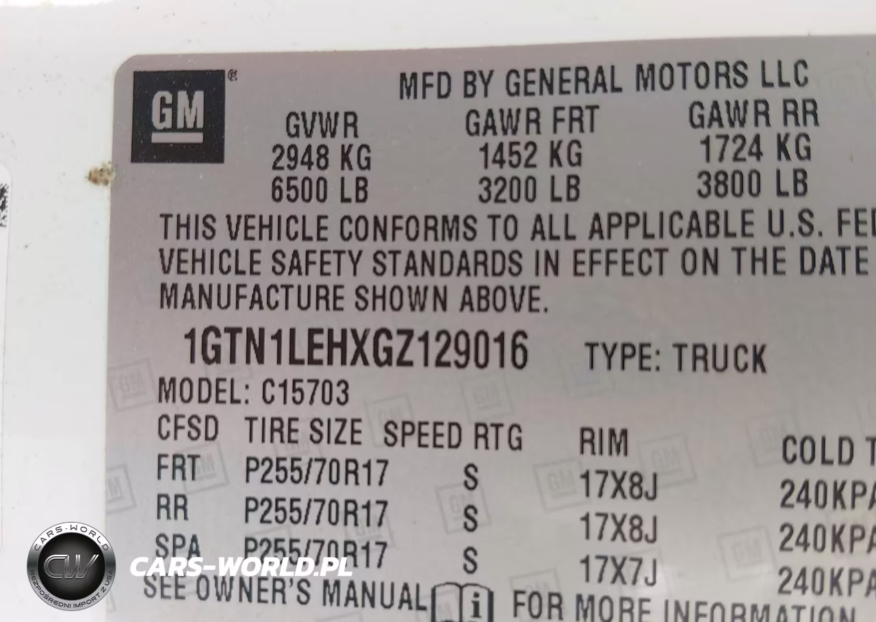 2016 GMC Sierra 1500 VIN:1GTN1LEHXGZ129016 - 9