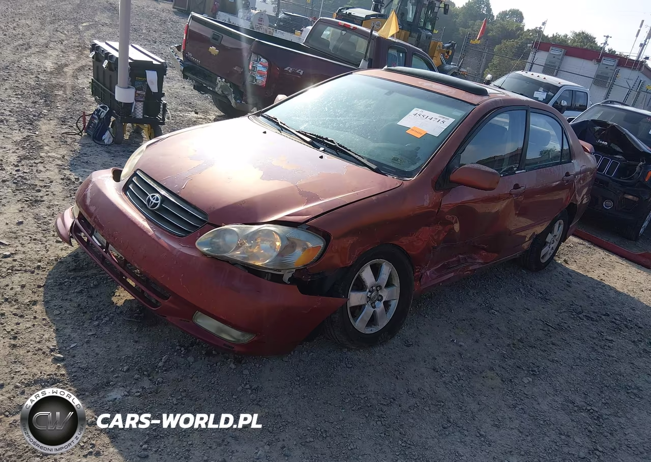 2003 Toyota Corolla S VIN:2T1BR32E23C162148 - 2