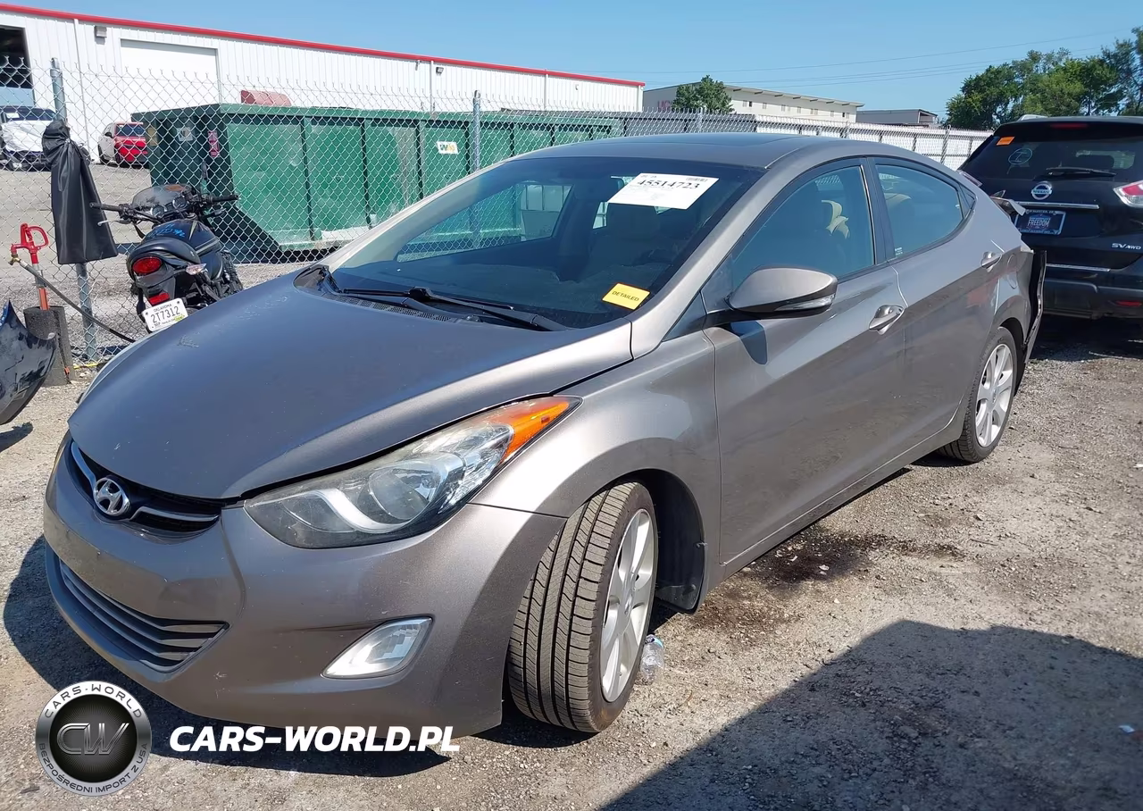 2013 Hyundai Elantra Limited VIN:5NPDH4AEXDH253962 - 2