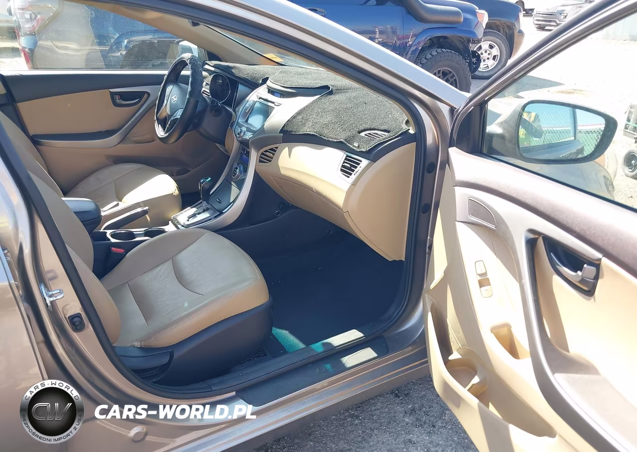 2013 Hyundai Elantra Limited VIN:5NPDH4AEXDH253962 - 5