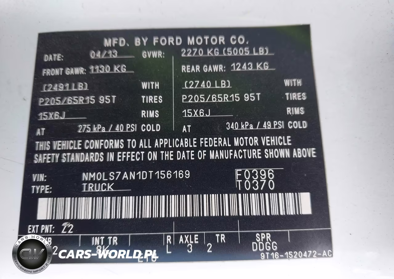 2013 Ford Transit Connect Xl VIN:NM0LS7AN1DT156169 - 9