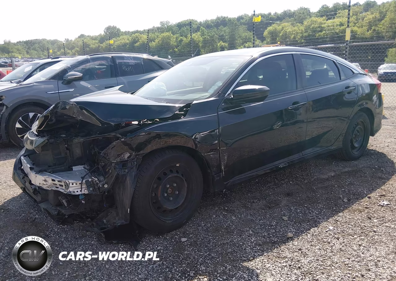 2019 Honda Civic Lx VIN:2HGFC2F69KH596217 - 2