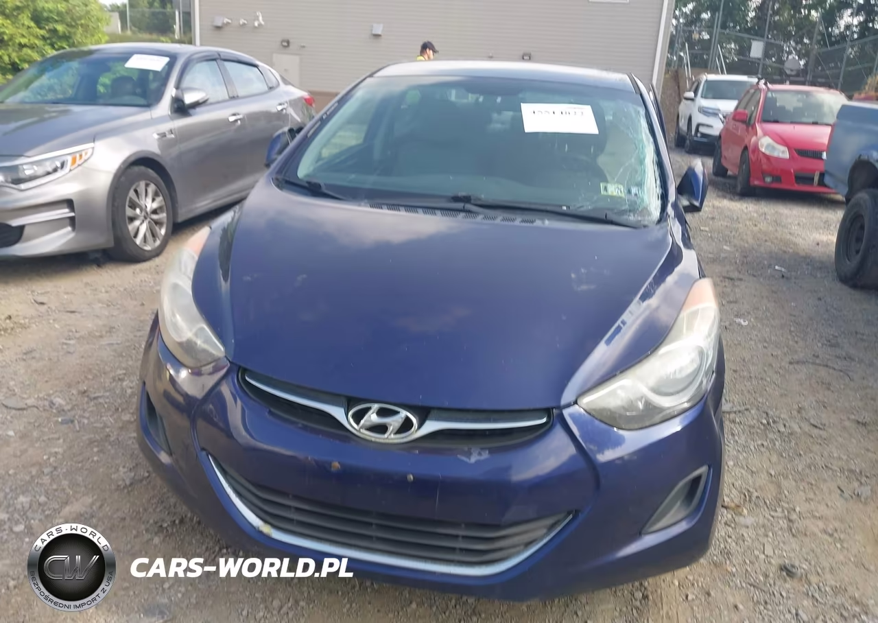 2012 Hyundai Elantra Gls VIN:5NPDH4AE2CH138898 - 12