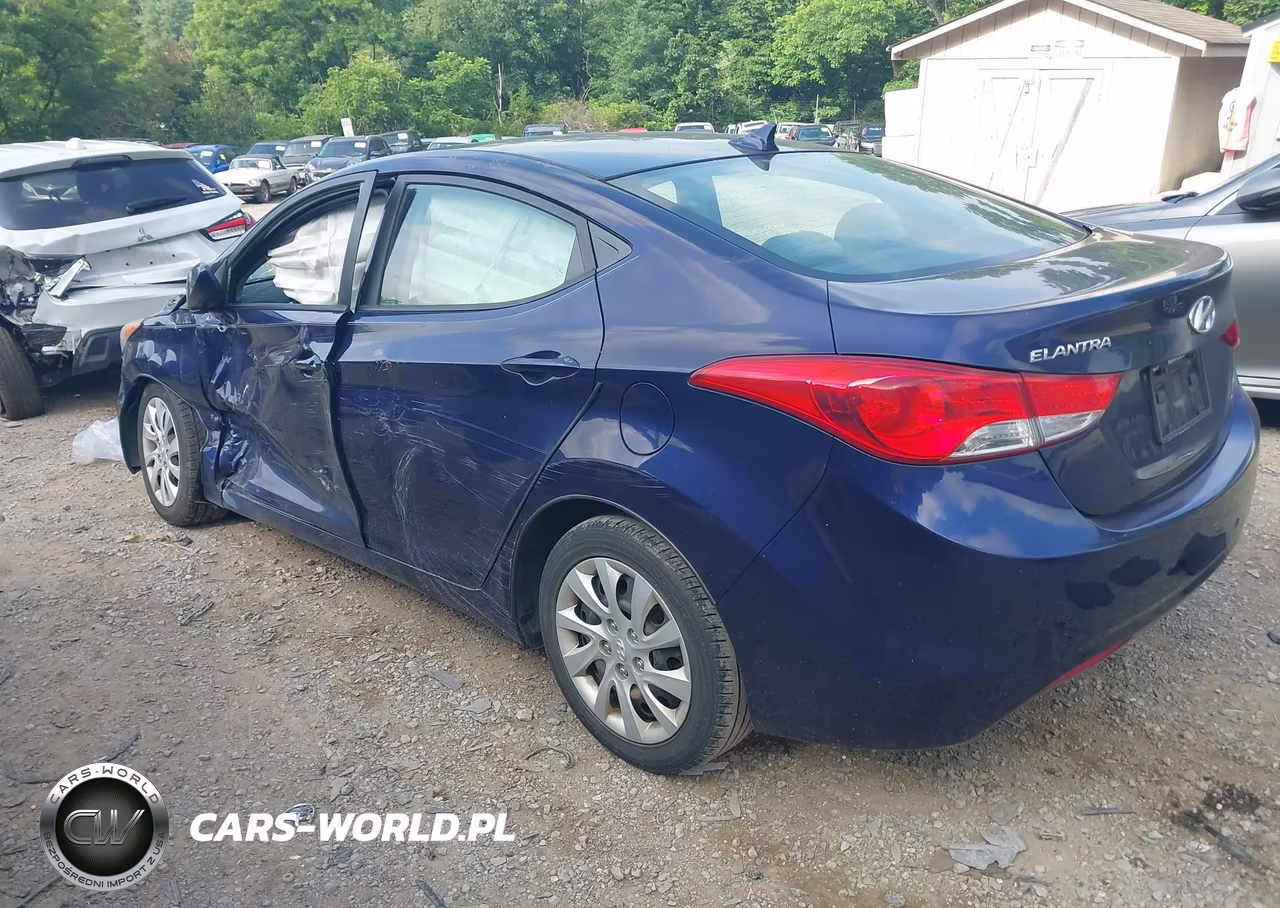 2012 Hyundai Elantra Gls VIN:5NPDH4AE2CH138898 - 3