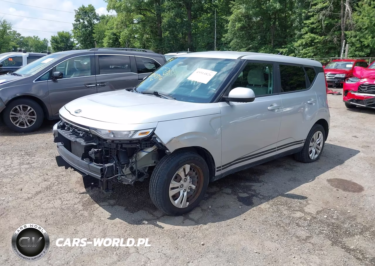 2020 Kia Soul Lx VIN:KNDJ23AUXL7091940 - 2