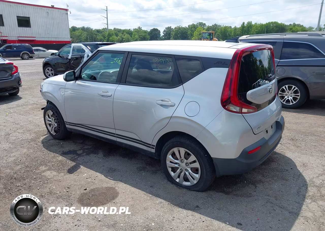 2020 Kia Soul Lx VIN:KNDJ23AUXL7091940 - 3