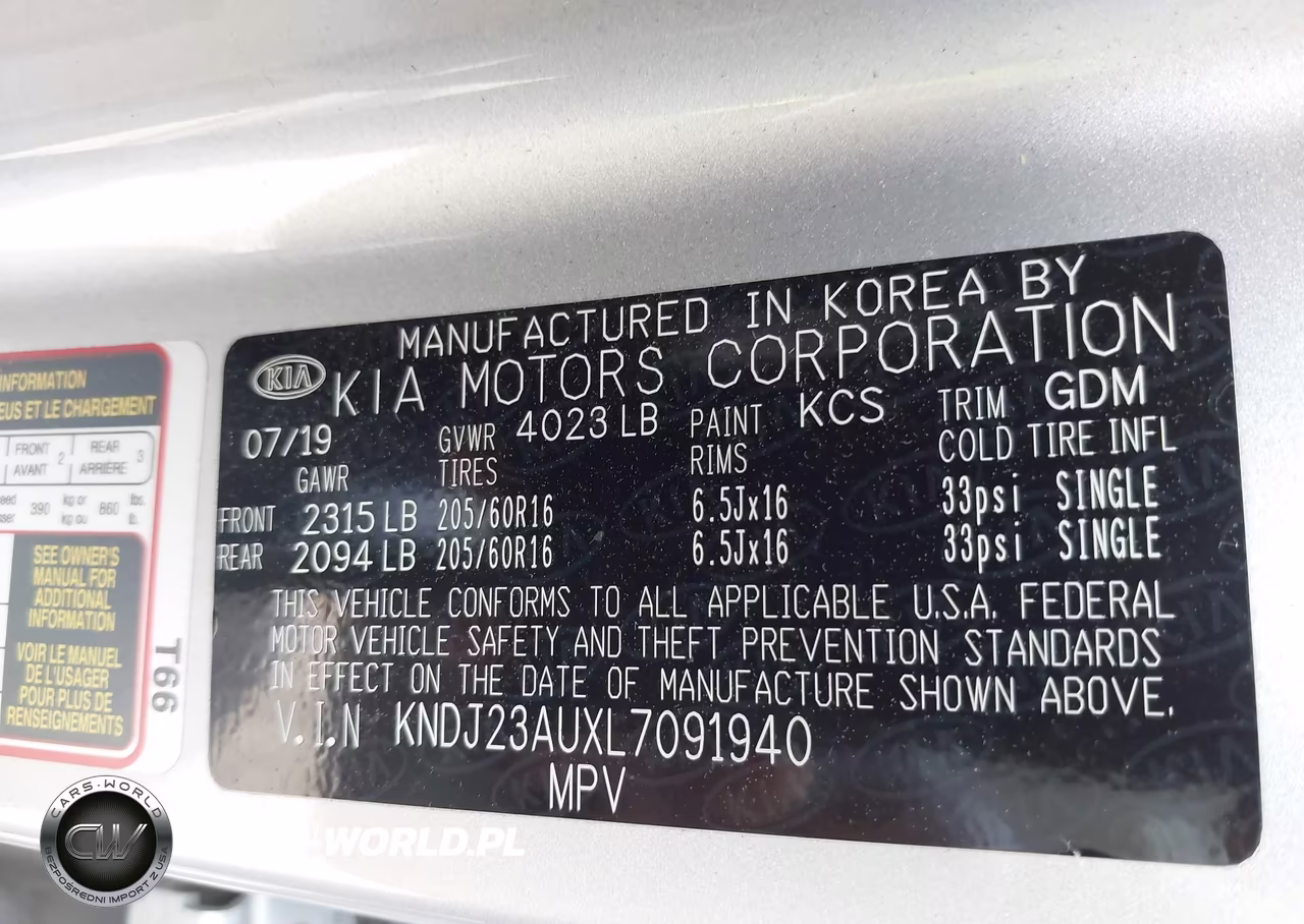 2020 Kia Soul Lx VIN:KNDJ23AUXL7091940 - 9