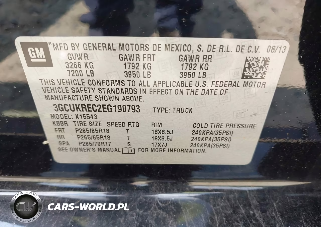 2014 Chevrolet Silverado 1500 Lt VIN:3GCUKREC2EG190793 - 9