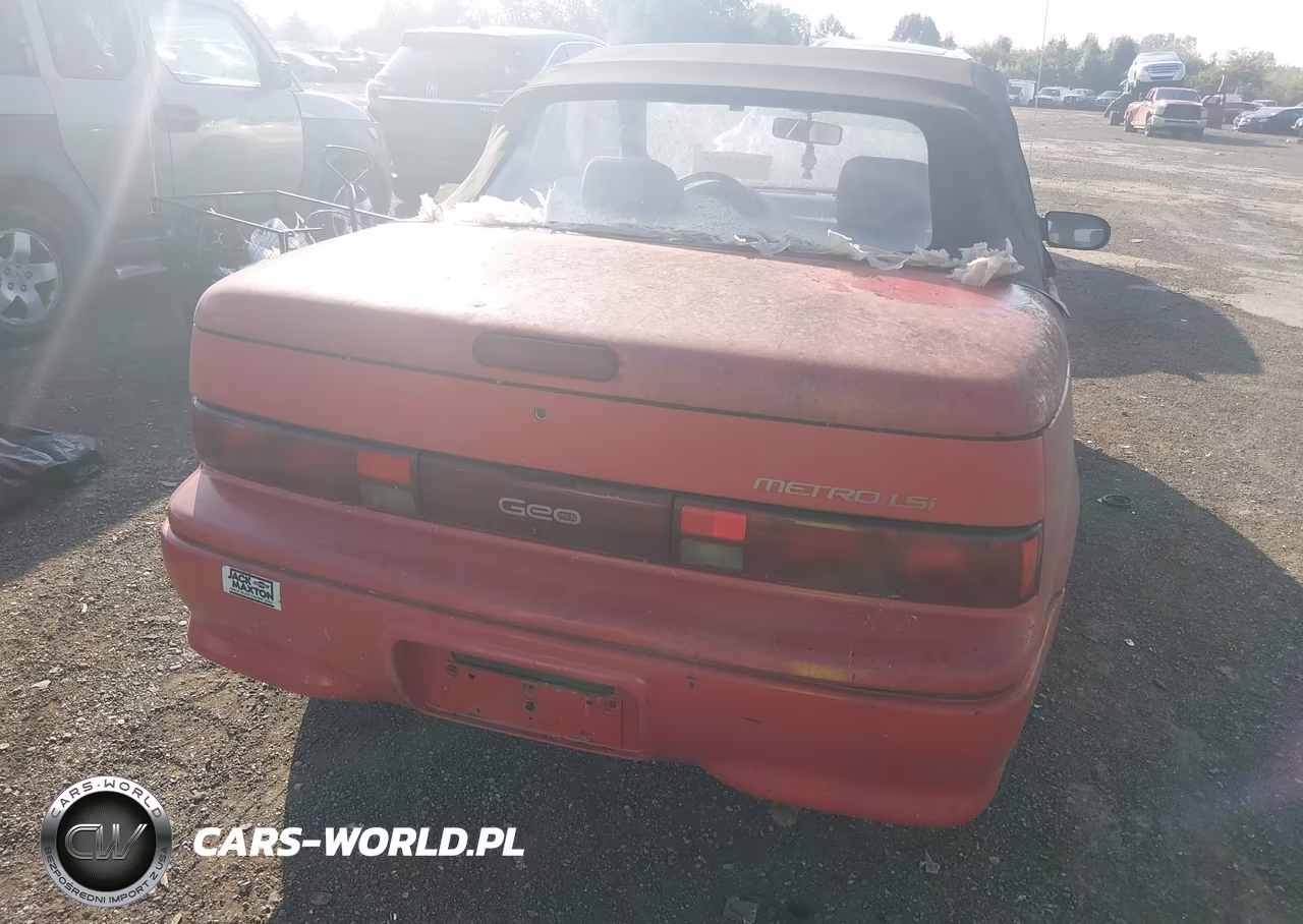 1992 Geo Metro Lsi Sprint Cl VIN:JG1MR3364NK209853 - 6