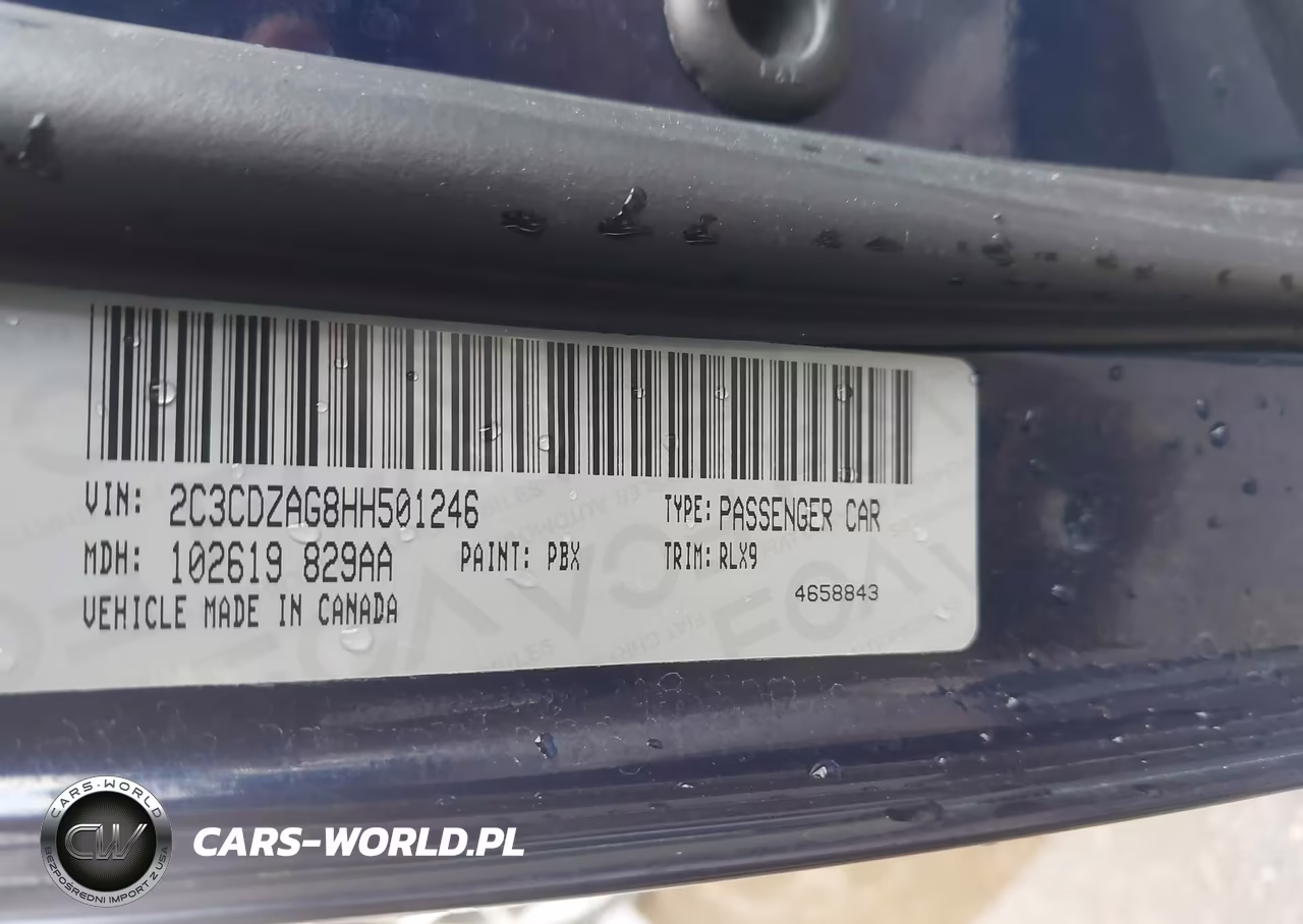2017 Dodge Challenger Sxt Plus VIN:2C3CDZAG8HH501246 - 9