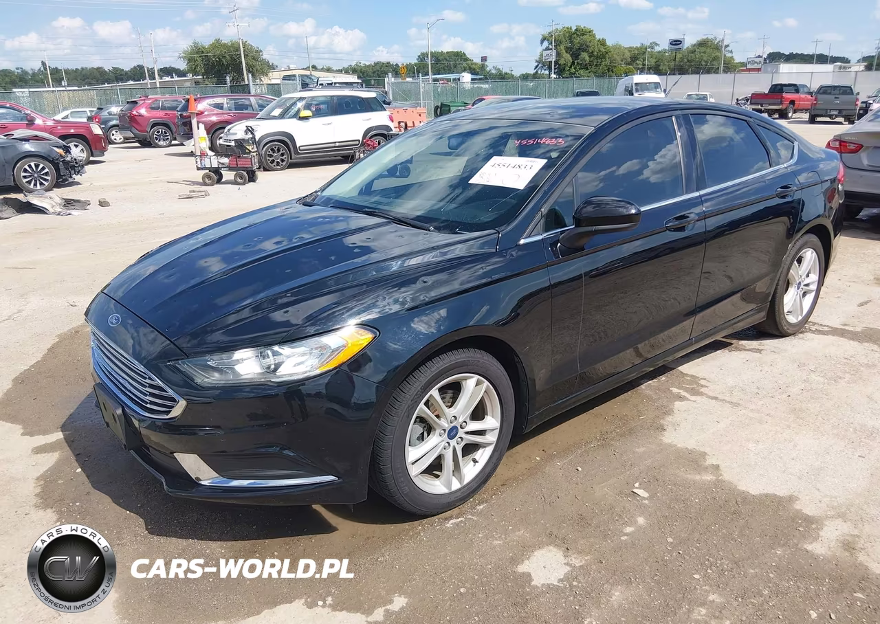 2018 Ford Fusion Se VIN:3FA6P0H75JR175858 - 2