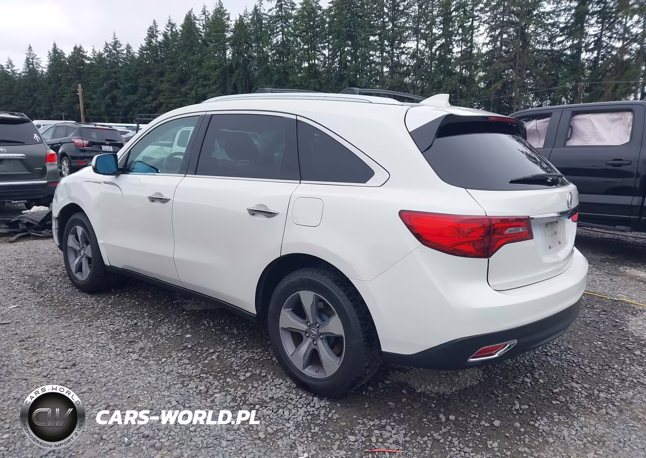 2014 Acura Mdx VIN:5FRYD4H24EB011210 - 3
