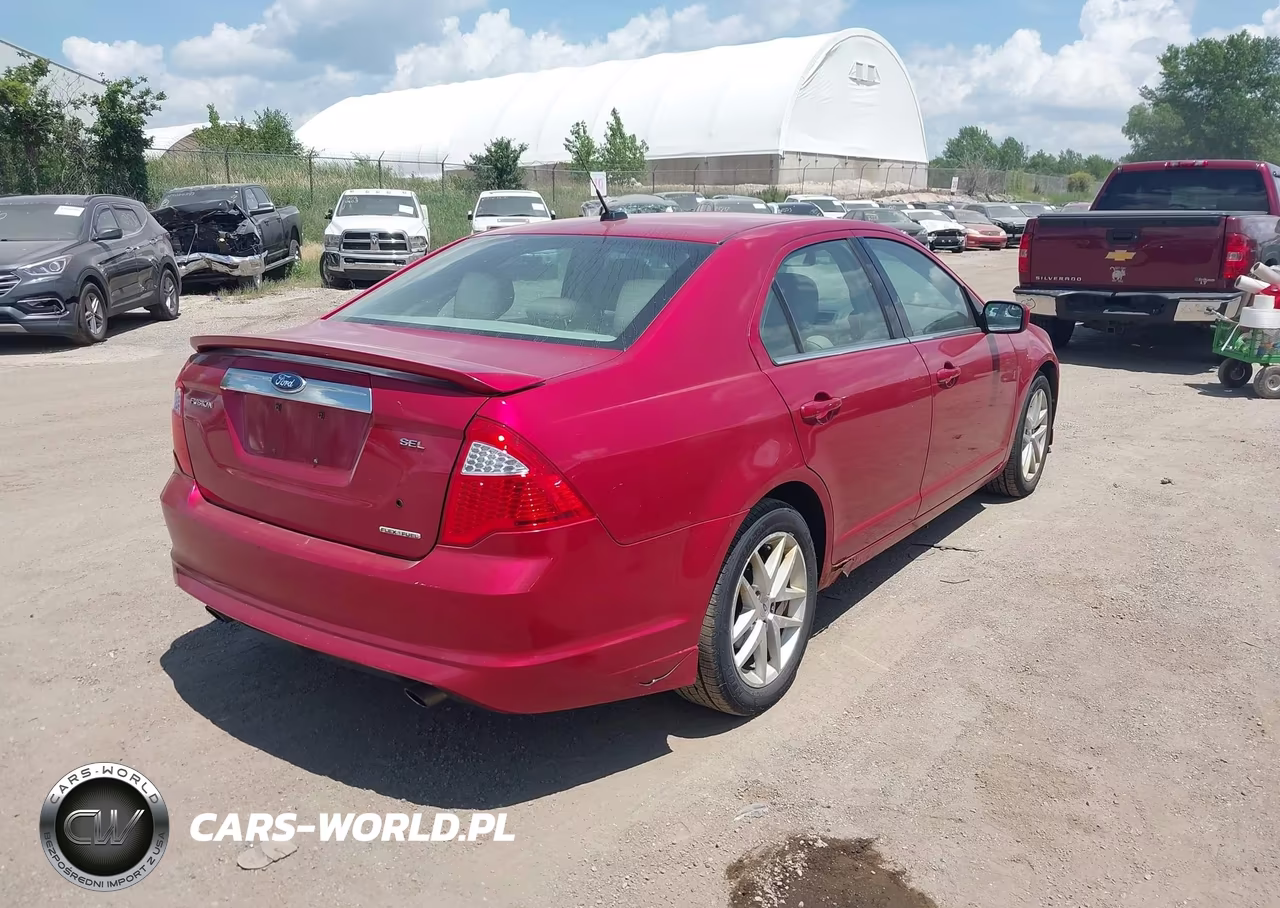 2012 Ford Fusion Sel VIN:3FAHP0JG5CR205611 - 4