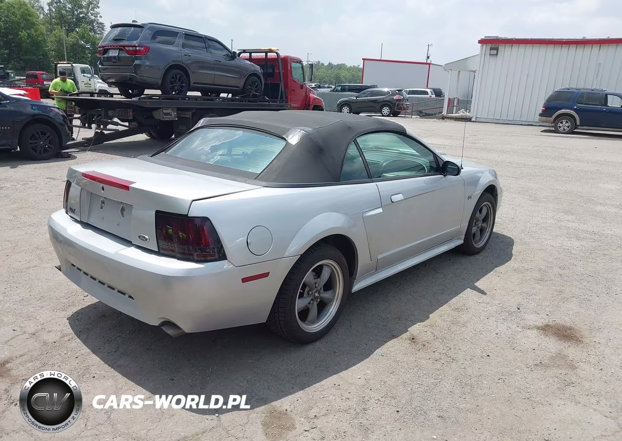 2001 Ford Mustang Gt VIN:1FAFP45X41F160616 - 4