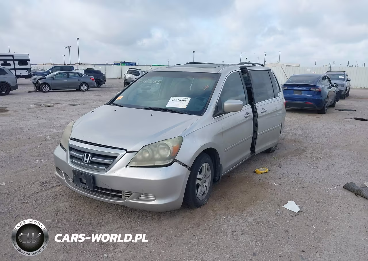 2007 Honda Odyssey Ex-L VIN:5FNRL38627B455856 - 2