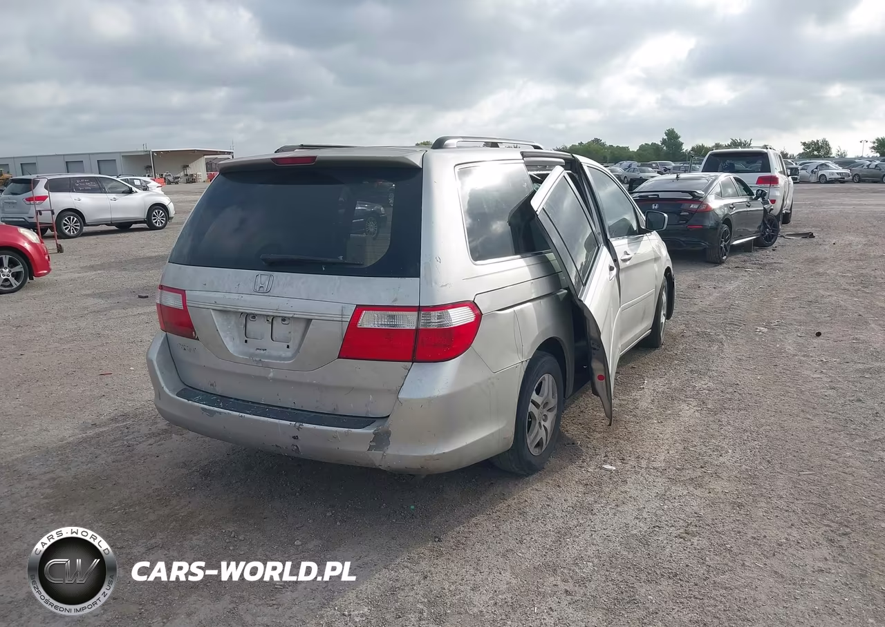 2007 Honda Odyssey Ex-L VIN:5FNRL38627B455856 - 4