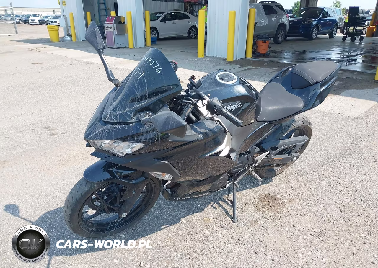 2019 Kawasaki Ex400 VIN:JKAEXKH12KDA40681 - 2