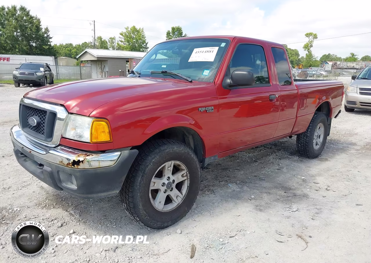 2005 Ford Ranger Edge-Fx4 Level Ii-Fx4 Off-Road-Xlt VIN:1FTZR45E95PA84553 - 2