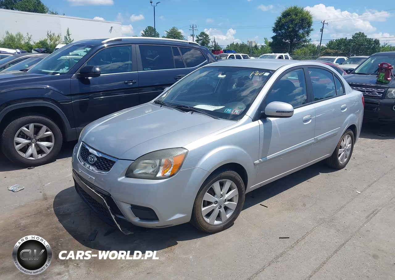 2011 Kia Rio Lx VIN:KNADH4A30B6912523 - 2