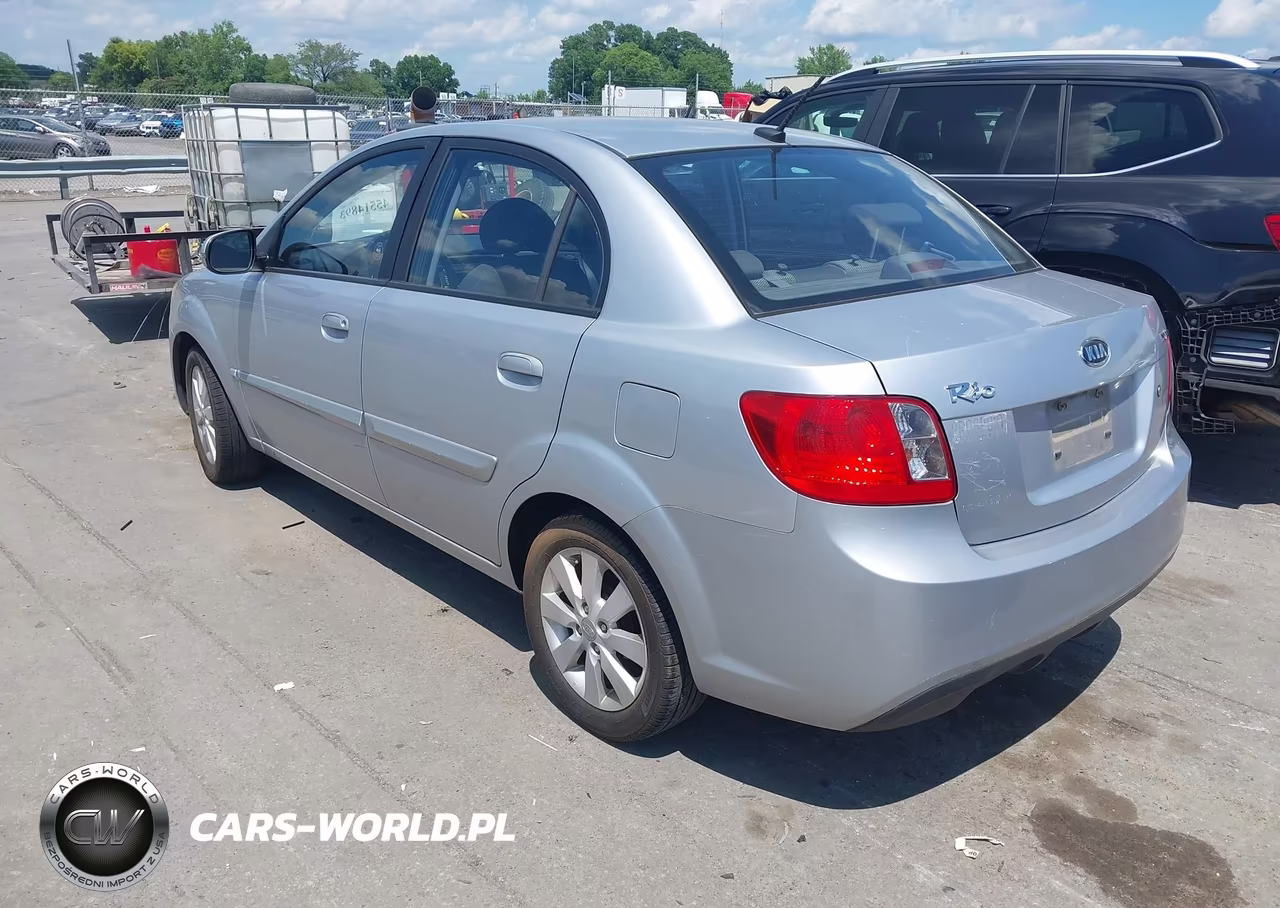 2011 Kia Rio Lx VIN:KNADH4A30B6912523 - 3