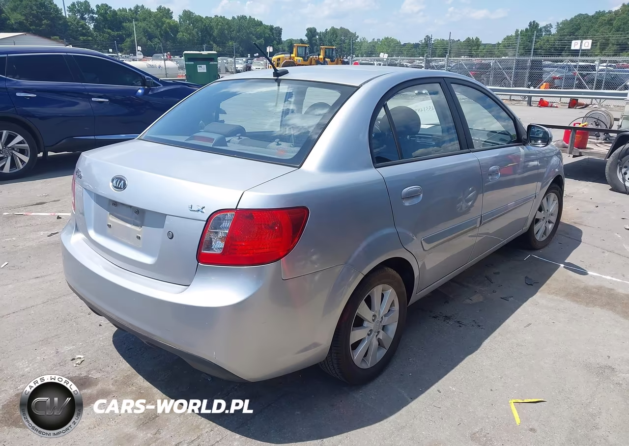 2011 Kia Rio Lx VIN:KNADH4A30B6912523 - 4