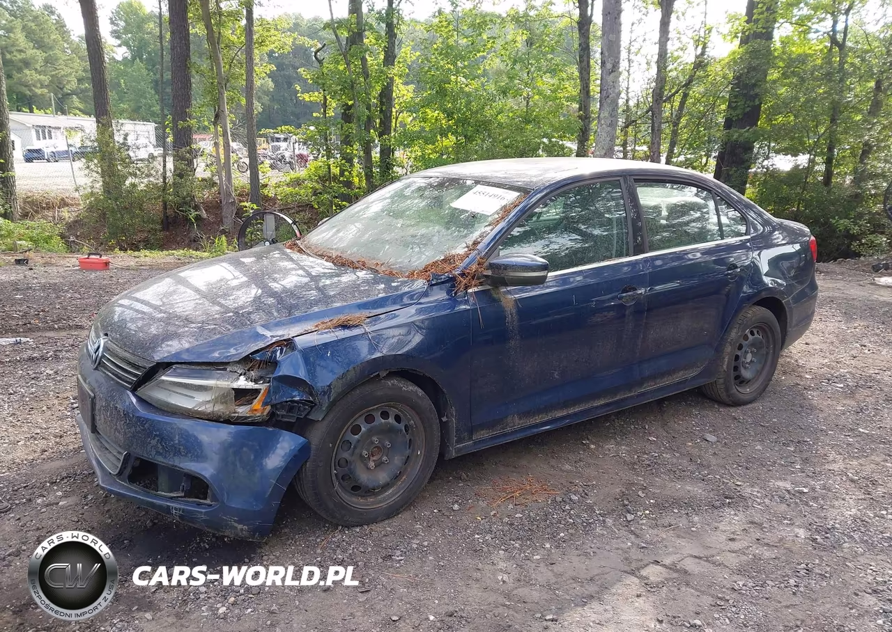 2013 Volkswagen Jetta 2.5L Se VIN:3VWDP7AJ7DM420240 - 2