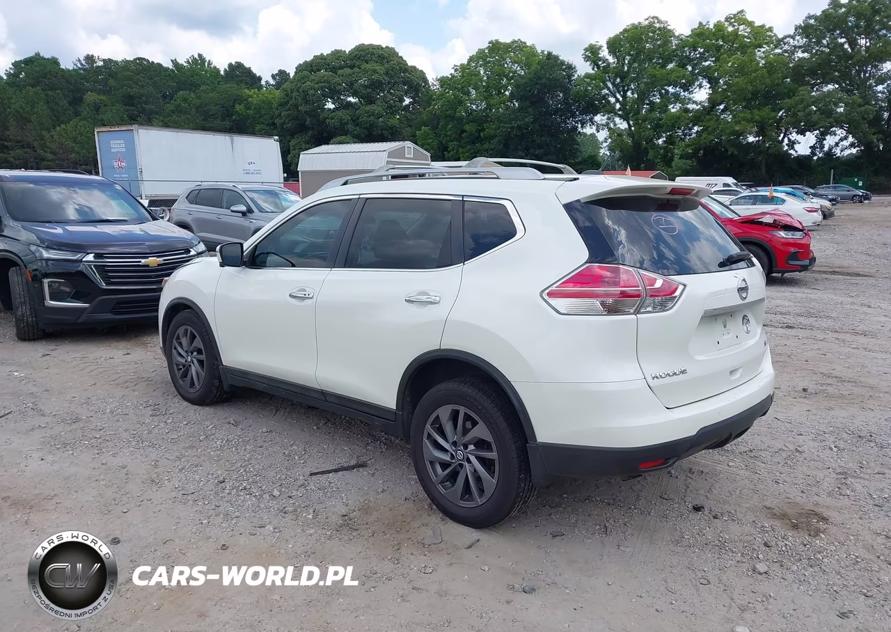 2016 Nissan Rogue Sl VIN:5N1AT2MV0GC888136 - 3