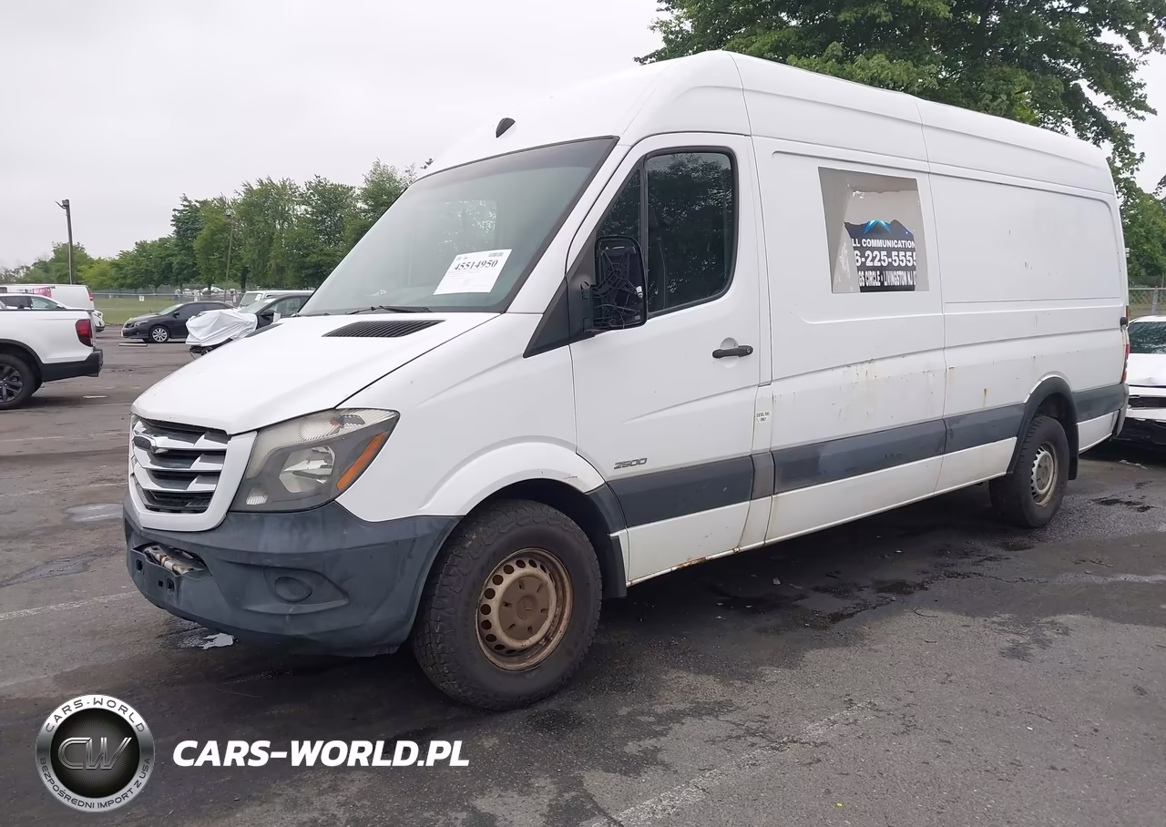 2015 Freightliner Sprinter 2500 High Roof VIN:WDYPE8DC5FP114096 - 2