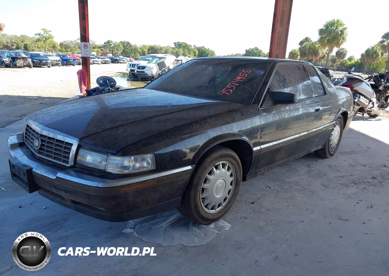 1992 Cadillac Eldorado VIN:1G6EL13B1NU628376 - 2