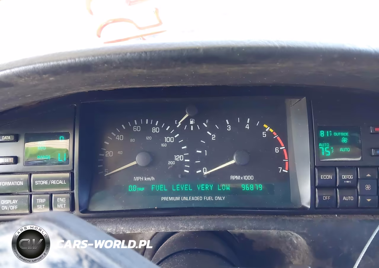 1992 Cadillac Eldorado VIN:1G6EL13B1NU628376 - 7