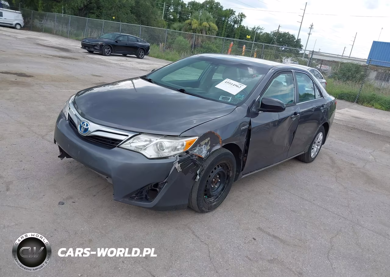 2014 Toyota Camry Hybrid Le VIN:4T1BD1FK0EU104852 - 2