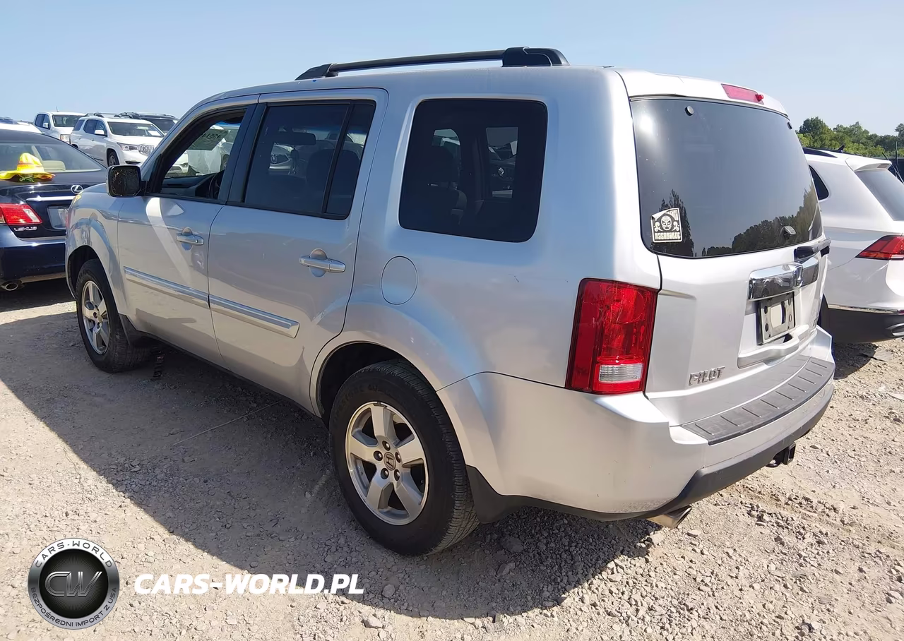 2011 Honda Pilot Ex-L VIN:5FNYF3H59BB048524 - 3