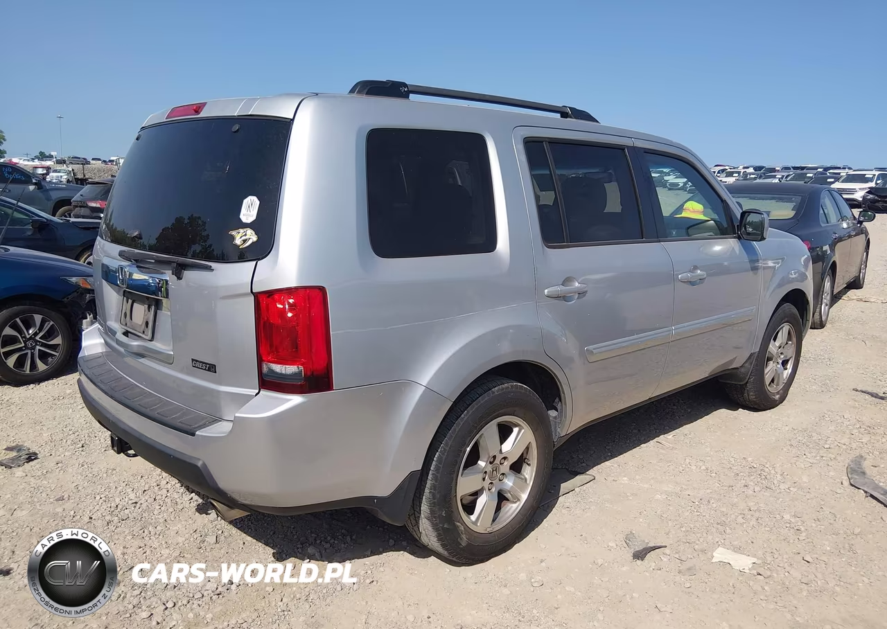 2011 Honda Pilot Ex-L VIN:5FNYF3H59BB048524 - 4