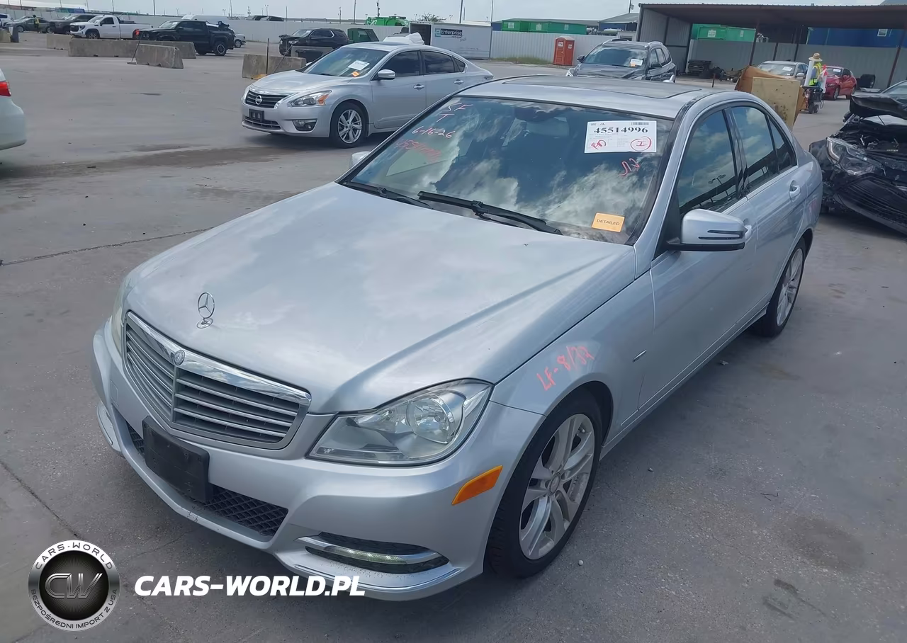 2012 Mercedes-Benz C 250 Luxury VIN:WDDGF4HB8CA597798 - 2
