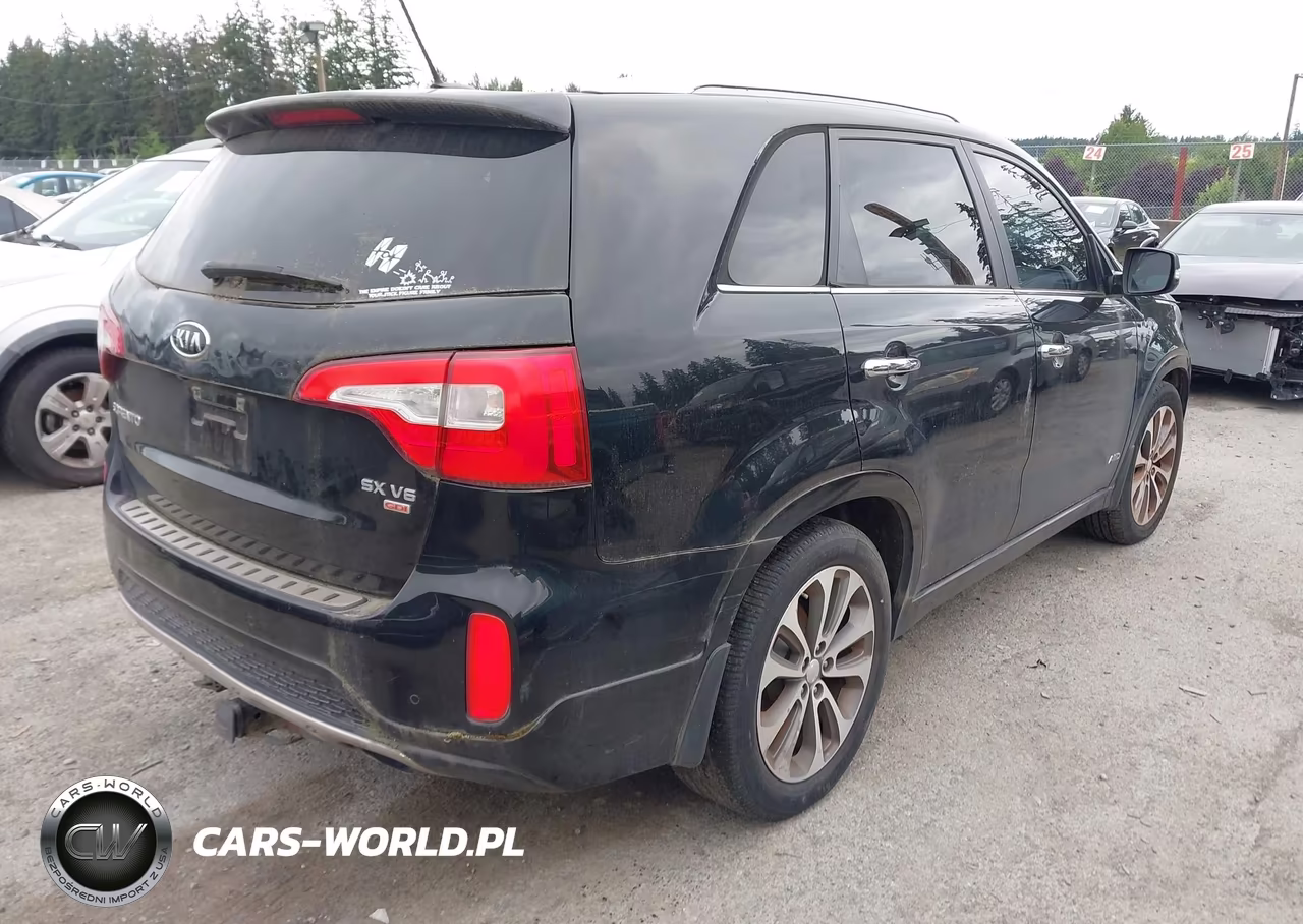 2014 Kia Sorento Sx V6 VIN:5XYKWDA74EG480541 - 4