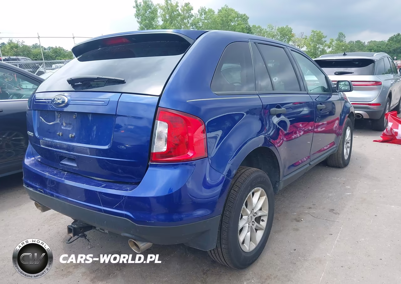 2014 Ford Edge Se VIN:2FMDK3GC2EBB40968 - 4
