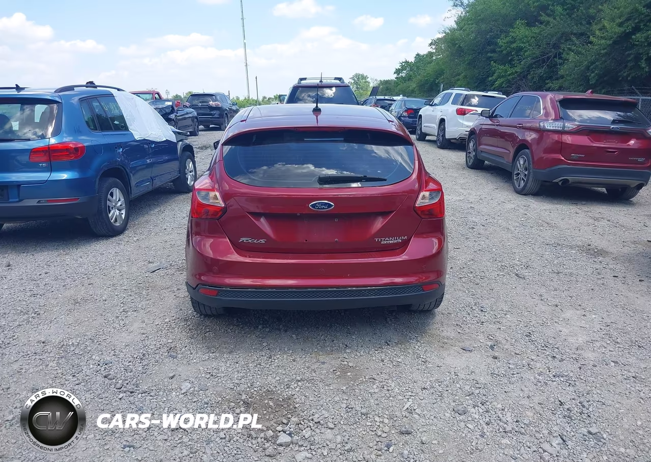 2014 Ford Focus Titanium VIN:1FADP3N27EL183725 - 16