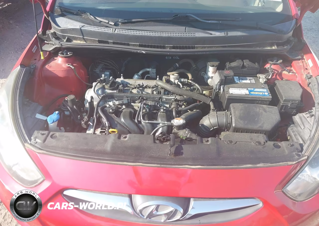 2013 Hyundai Accent Gls VIN:KMHCT4AE1DU574073 - 10